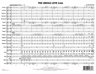 Book cover for The Creole Love Call - Full Score