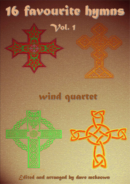 16 Favourite ﻿Hymns for Wind Quartet (Vol 1.) image number null