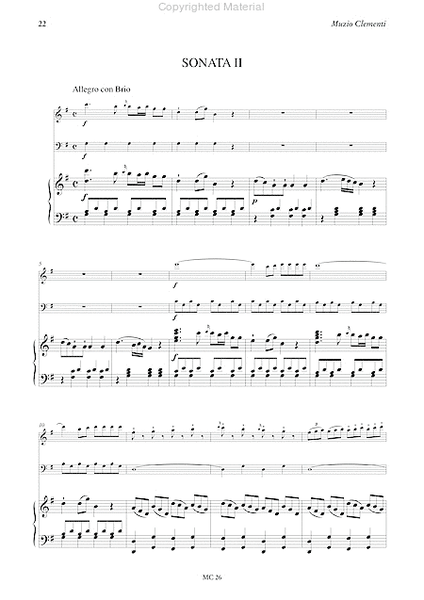 3 Sonatas Op. 21 for Piano (Harpsichord), Flute and Violoncello