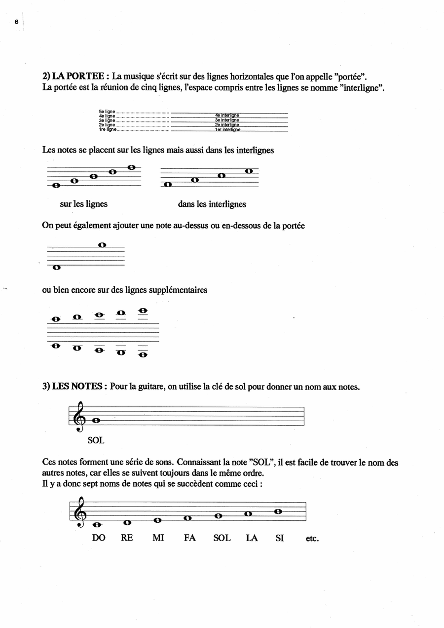 Progressive method for guitar book 1 Acoustic Guitar scores gallery preview page 5