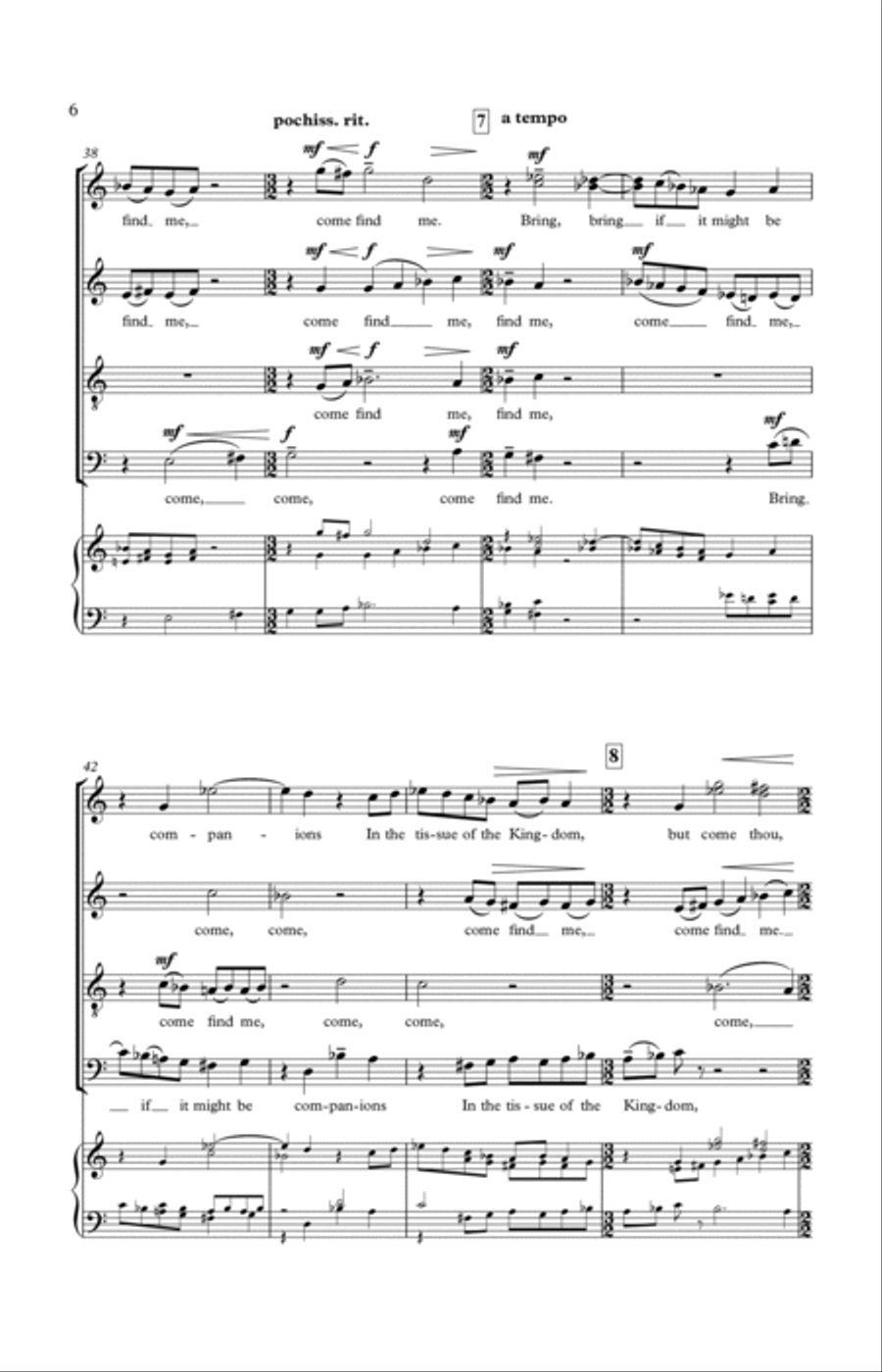 By The River 4-Part scores gallery preview page 5
