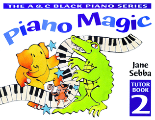 Book cover for Piano Magic Tutor Book 2