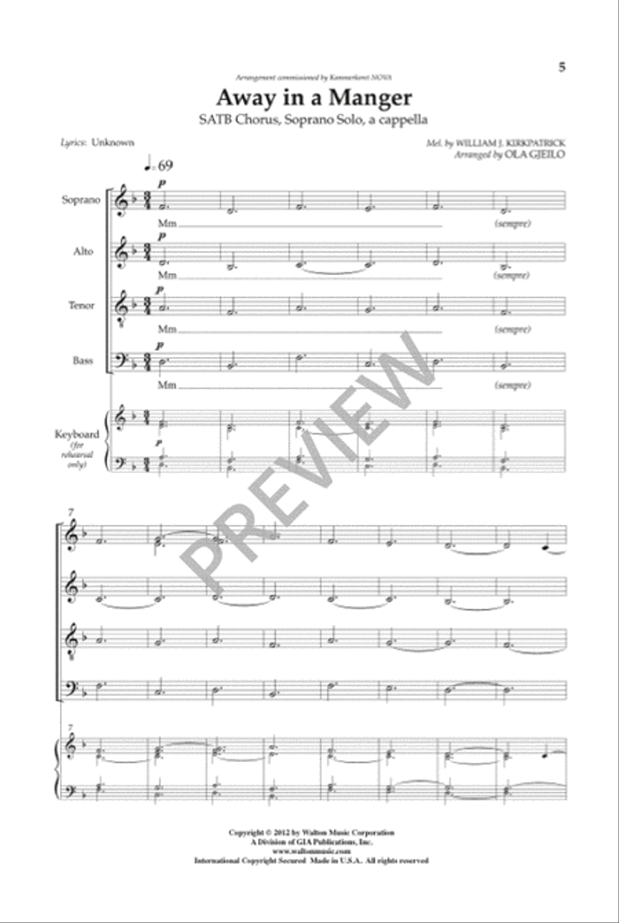 Christmas Carols, Volume 2 SSAATTBB scores gallery preview page 5