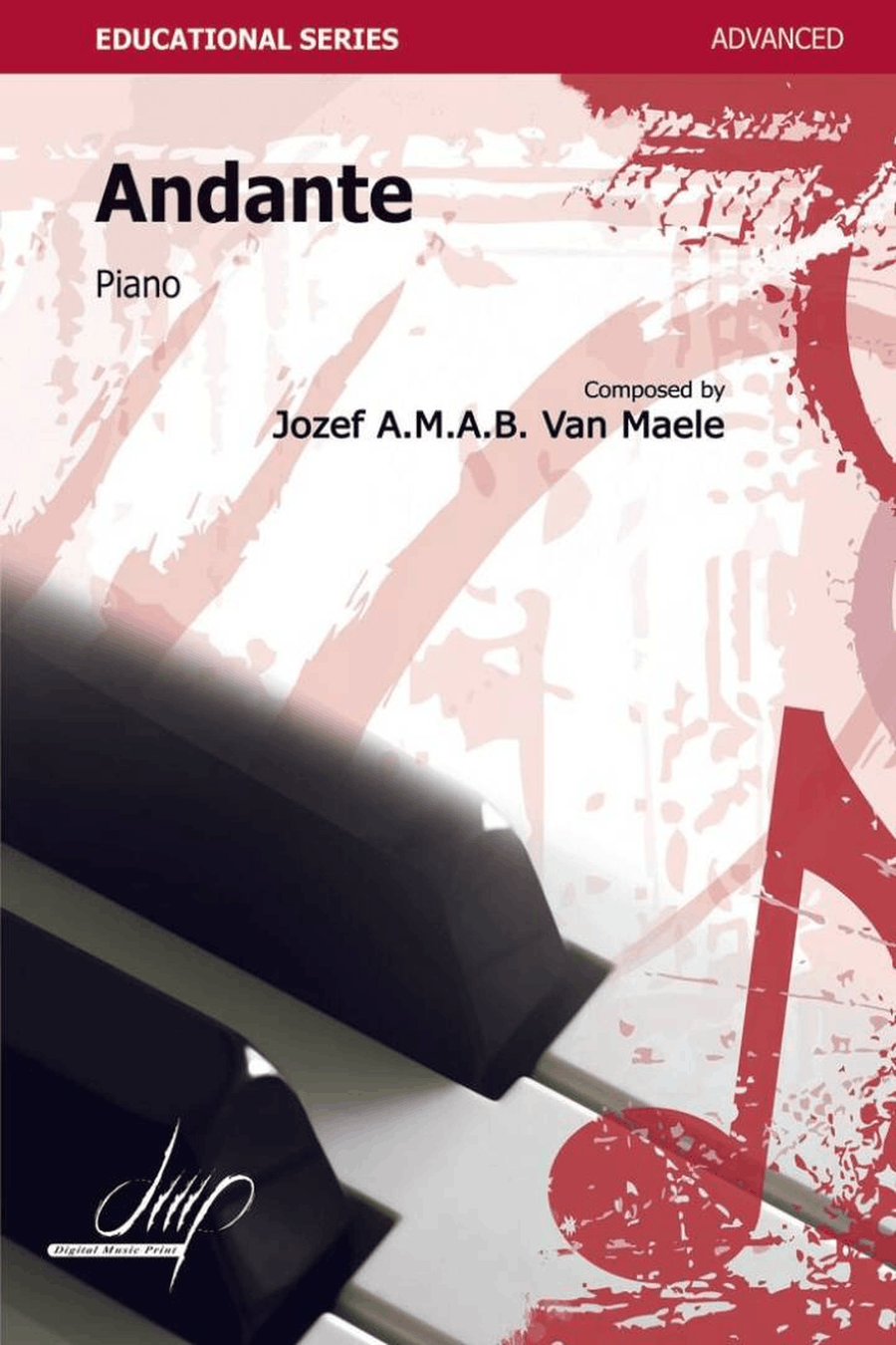Andante Piano Solo scores gallery preview page 1
