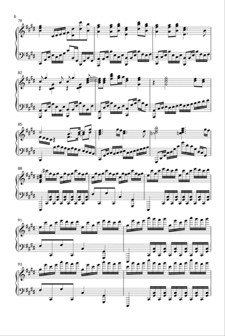 Styx Helix Styx Helix Piano Solo scores gallery preview page 6