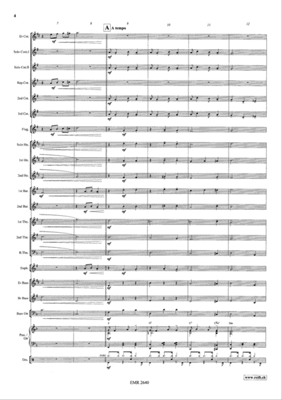 Bethena Brass Band scores gallery preview page 5