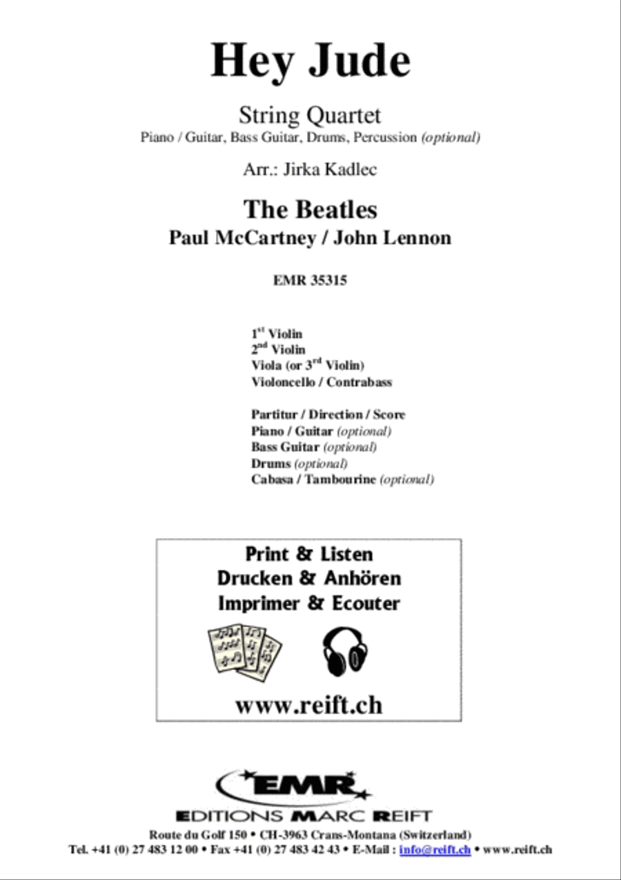 Hey Jude Cello scores gallery preview page 2