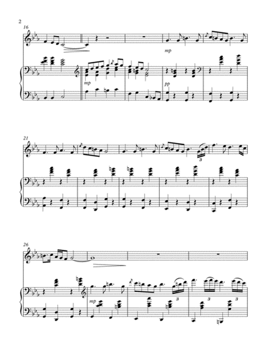 Hasidic Melody #2 for Clarinet and Piano
