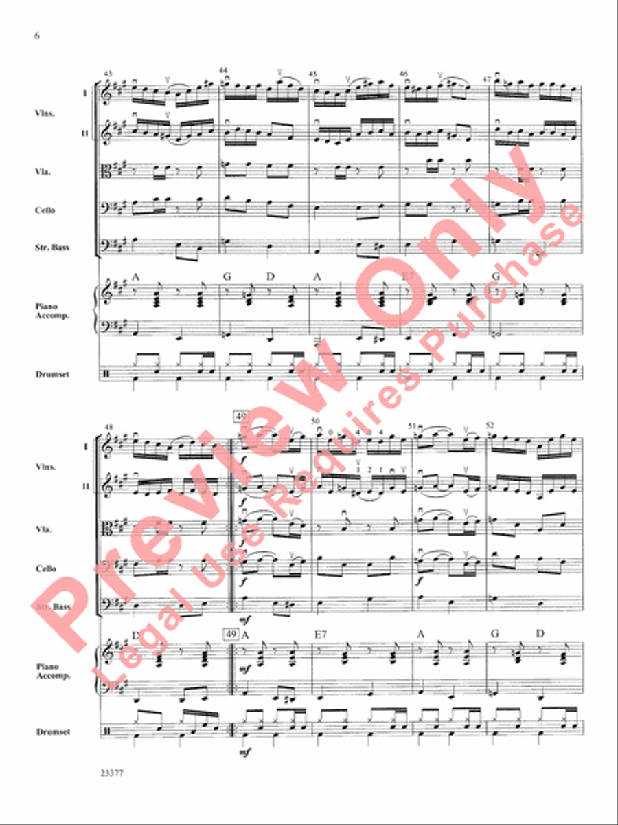 Front Porch Jam String Orchestra scores gallery preview page 7
