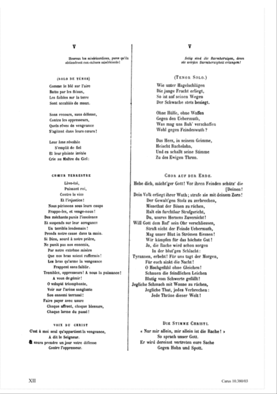 Les Beatitudes Choir scores gallery preview page 13