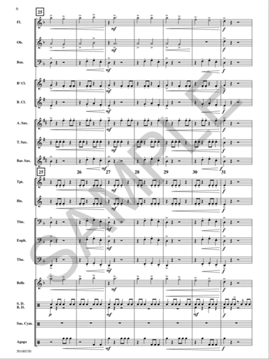 Apex Apex Concert Band scores gallery preview page 7