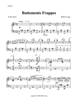 Ballet Piano Sheet Music: Battements Frappes from Etudes II