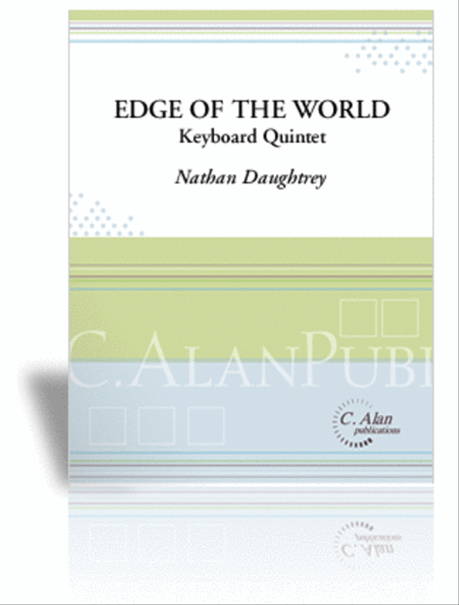Edge of the World (score & parts) Percussion Ensemble scores gallery preview page 1