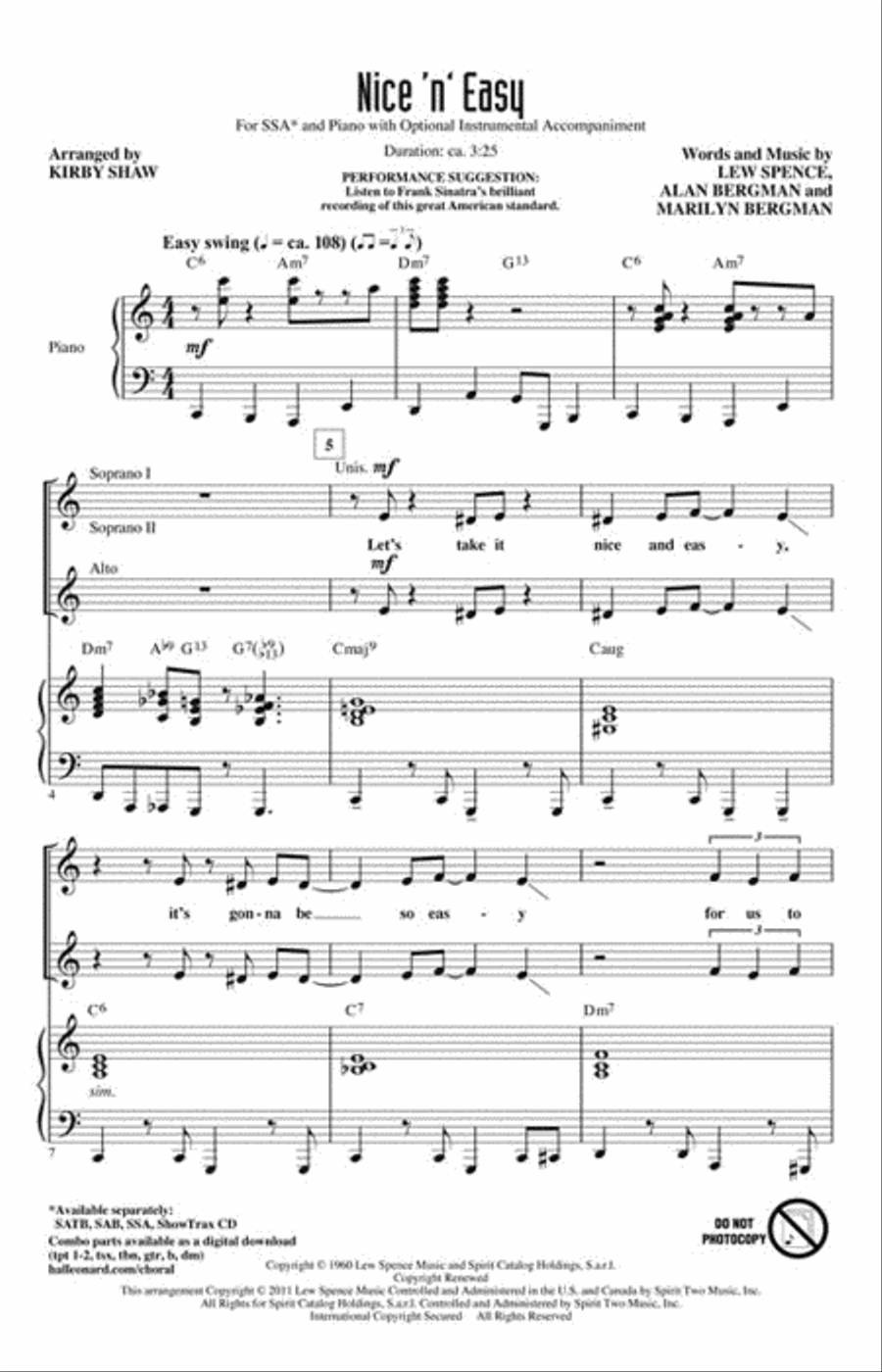 <br>Sheet music extract