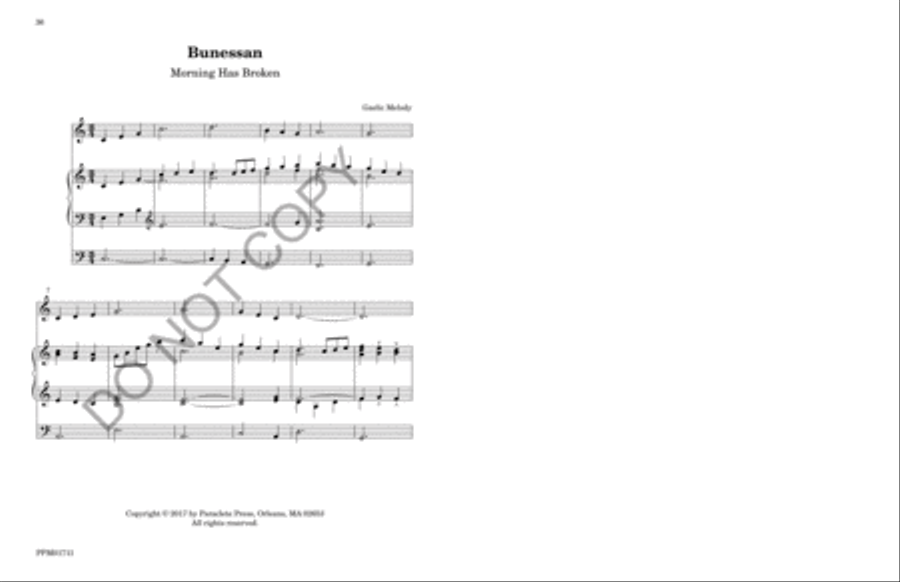 Twenty-five Organ Accompniments for Unison Hymn Singing Unison Choir scores gallery preview page 39