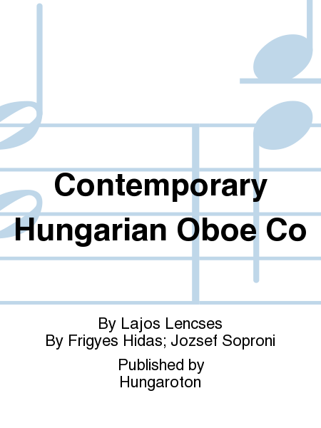 Contemporary Hungarian Oboe Co image number null