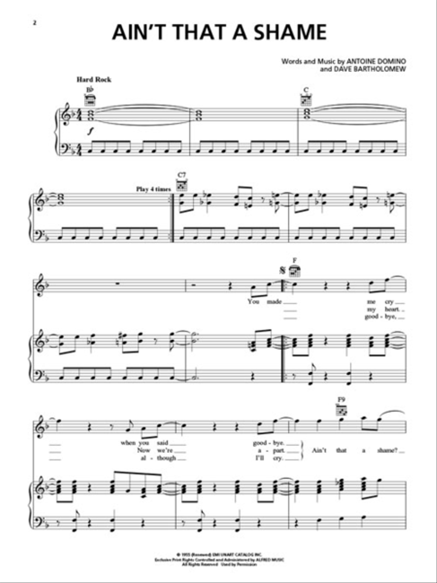The Best of Cheap Trick Piano, Vocal, Guitar scores gallery preview page 3