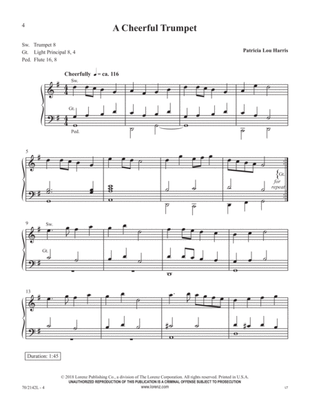 Easy Hymns and Trumpet Tunes image number null