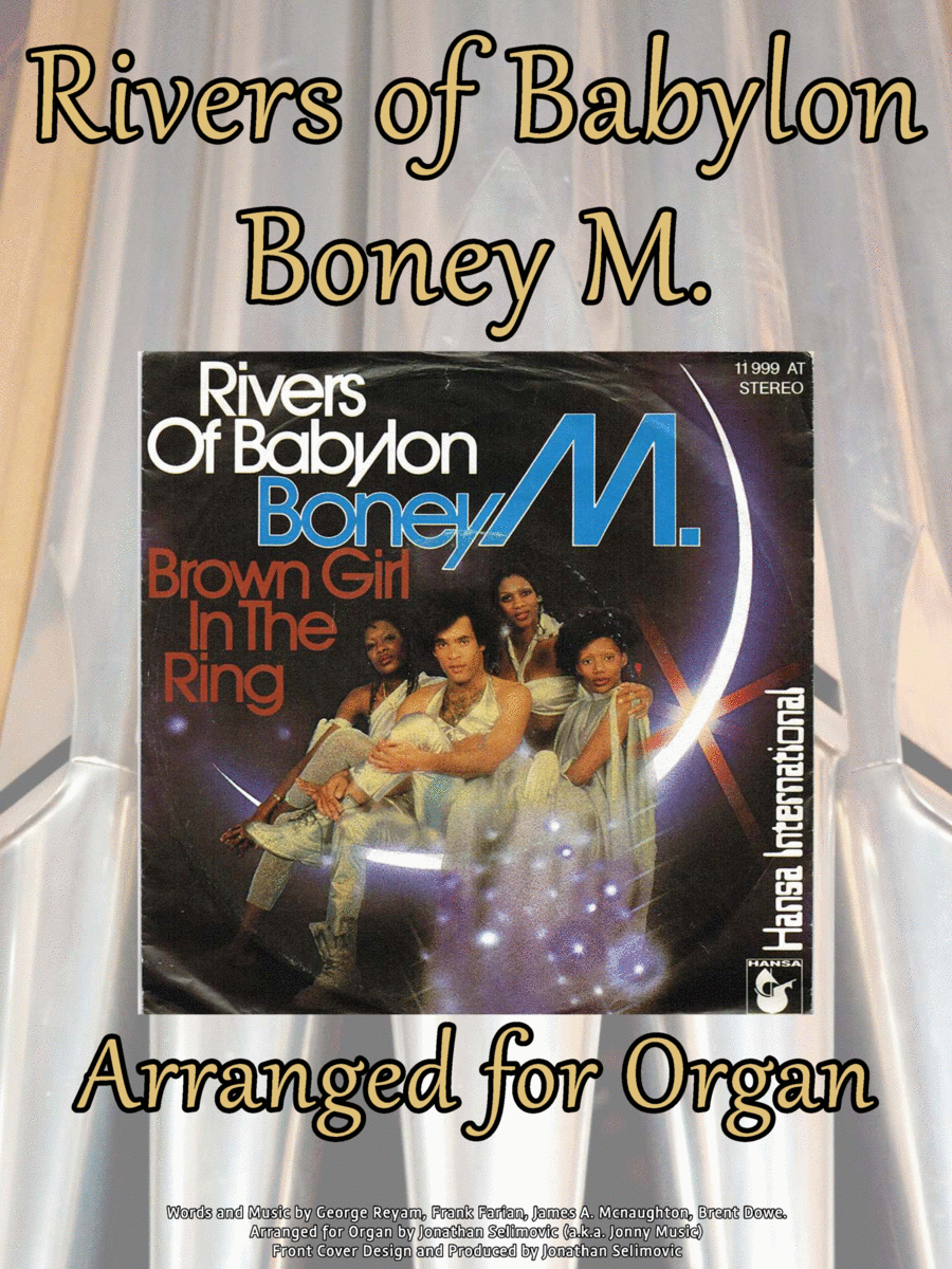 Rivers Of Babylon Organ Solo scores gallery preview page 1