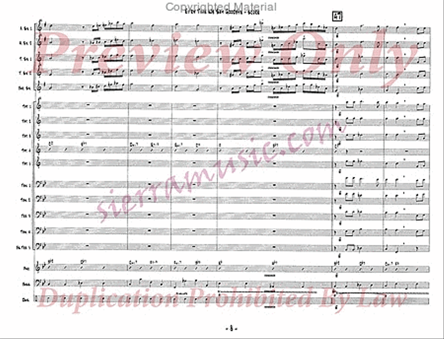 Every Time We Say Goodbye Jazz Ensemble scores gallery preview page 9