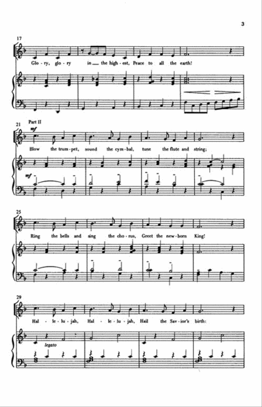 Deo Gracias Choir scores gallery preview page 3