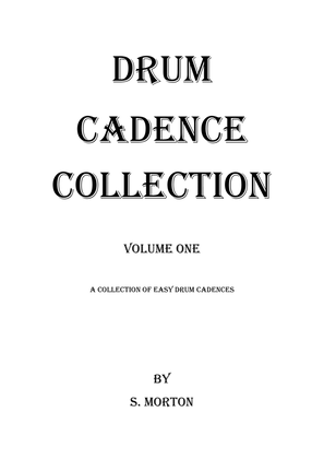 Book cover for Drum Cadence Collection Volume One