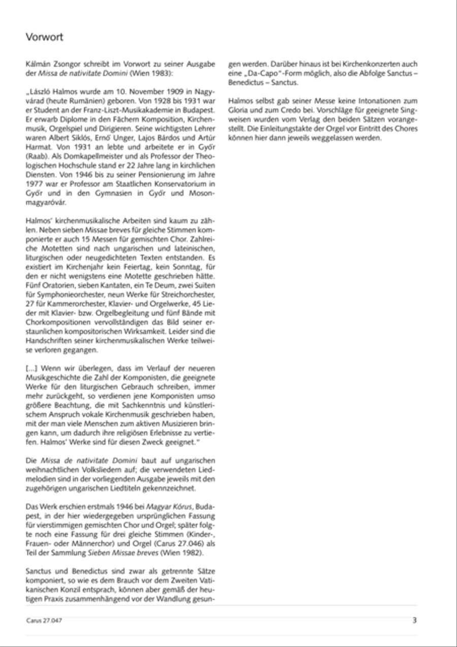 Missa de nativitate Domini 4-Part scores gallery preview page 4
