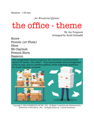 Book cover for The Office - Theme