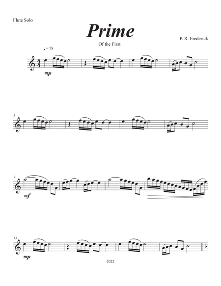 Prime (Flute Solo) image number null