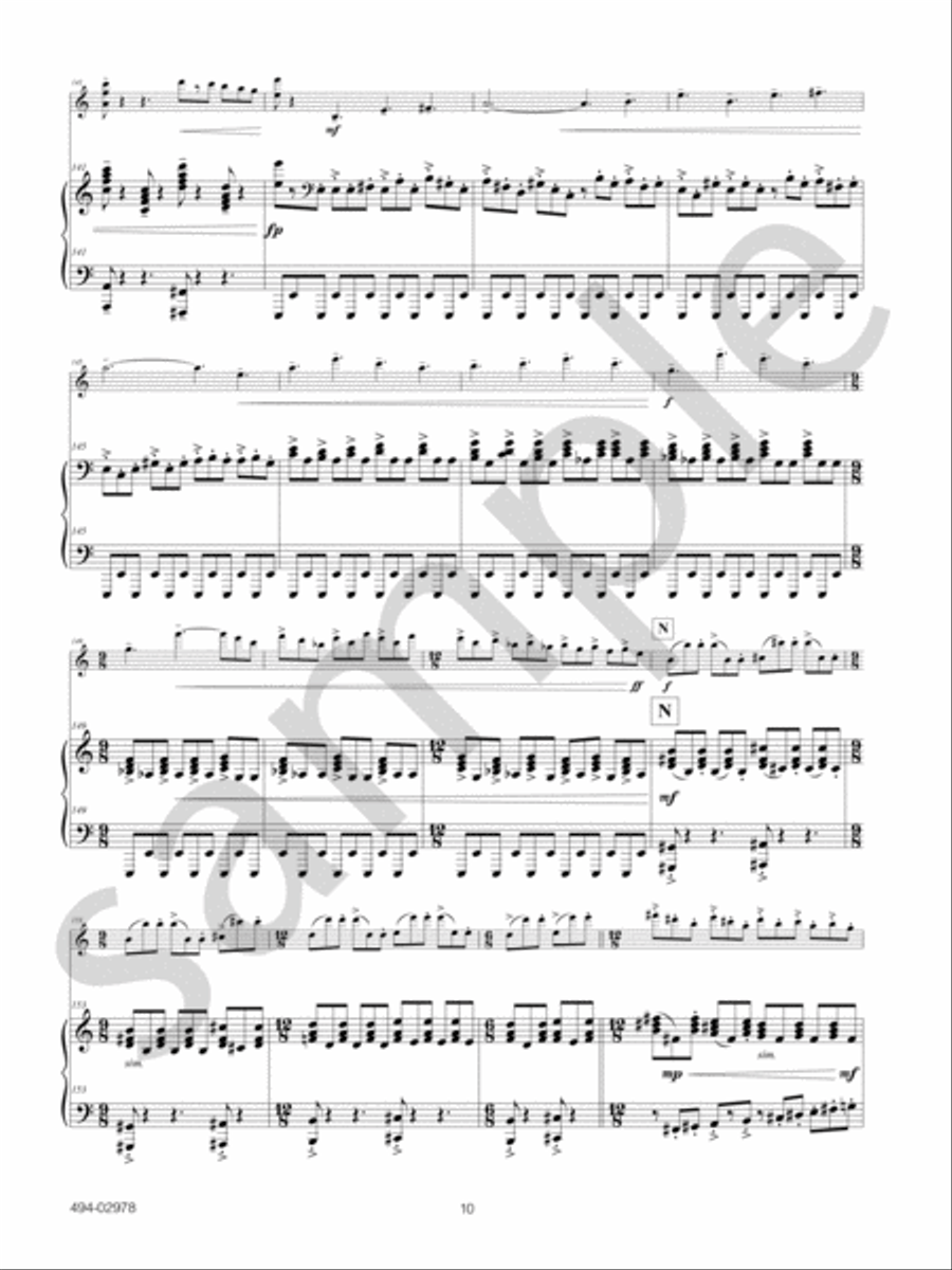 Chamber Concerto Violin Solo scores gallery preview page 13