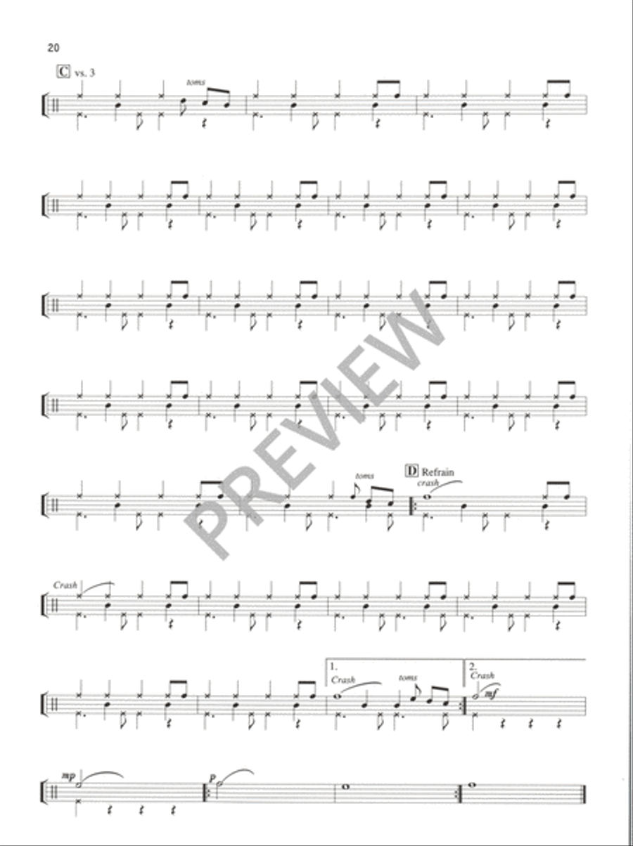 Tales of Wonder - Percussion edition Piano scores gallery preview page 21
