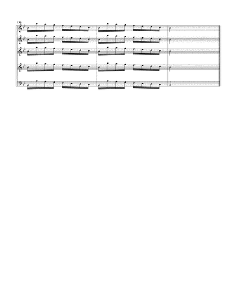 Concerto, Op.7, book 2, no,2, RV 299 (Arrangement for 5 recorders)