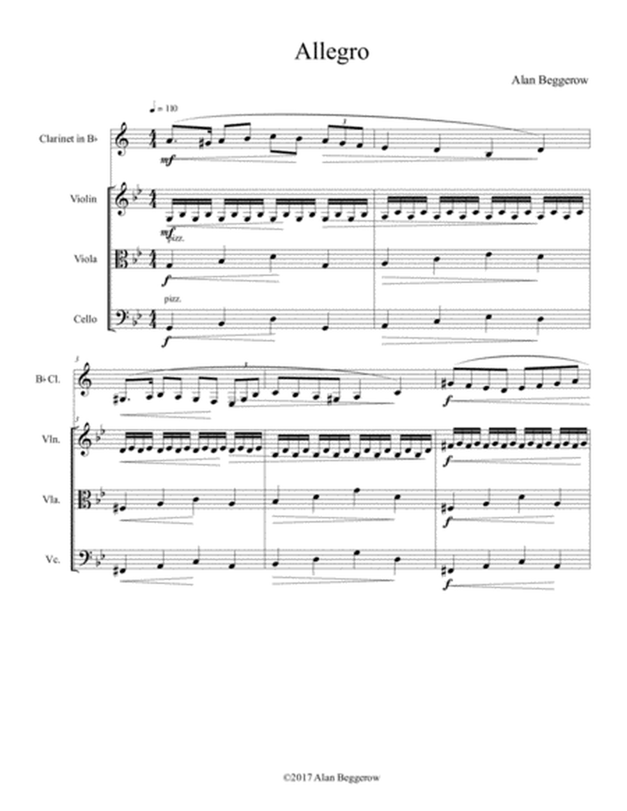 Clarinet Quartet image number null