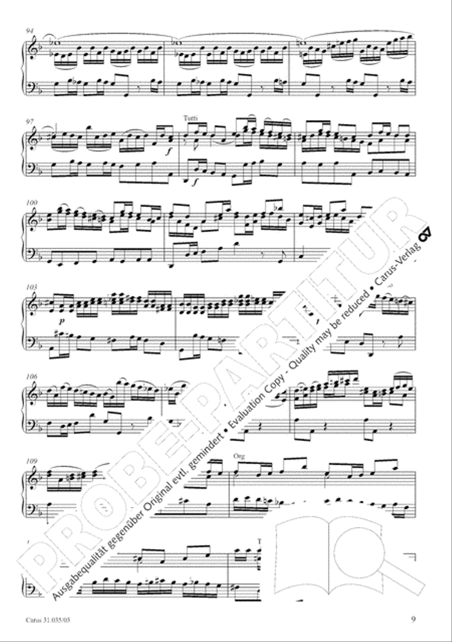 Soul and spirit are astounded (Geist und Seele wird verwirret) English Horn scores gallery preview page 10