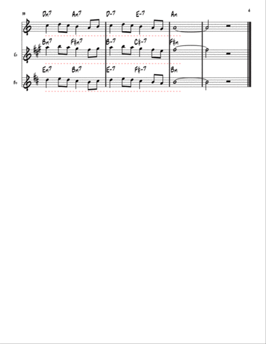 Black Orpheus Small Ensemble scores gallery preview page 4