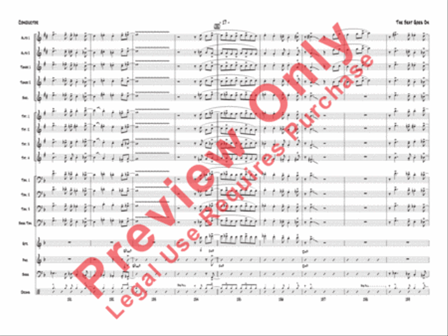 The Beat Goes On Jazz Ensemble scores gallery preview page 20