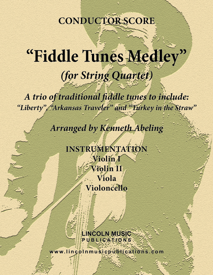 Fiddle Tunes Medley (for String Quartet) String Quartet scores gallery preview page 1