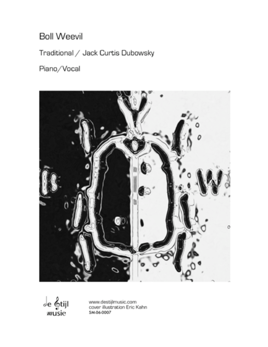 Boll Weevil (2-part Piano/Vocal) 2-Part scores gallery preview page 1