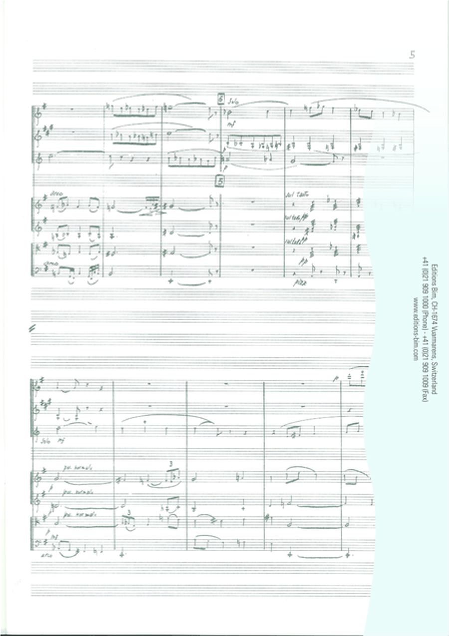 Septuor B-Flat Clarinet scores gallery preview page 10