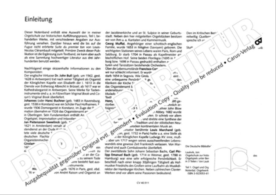 Orgelwerke des 16.-18. Jahrhunderts Piano scores gallery preview page 3