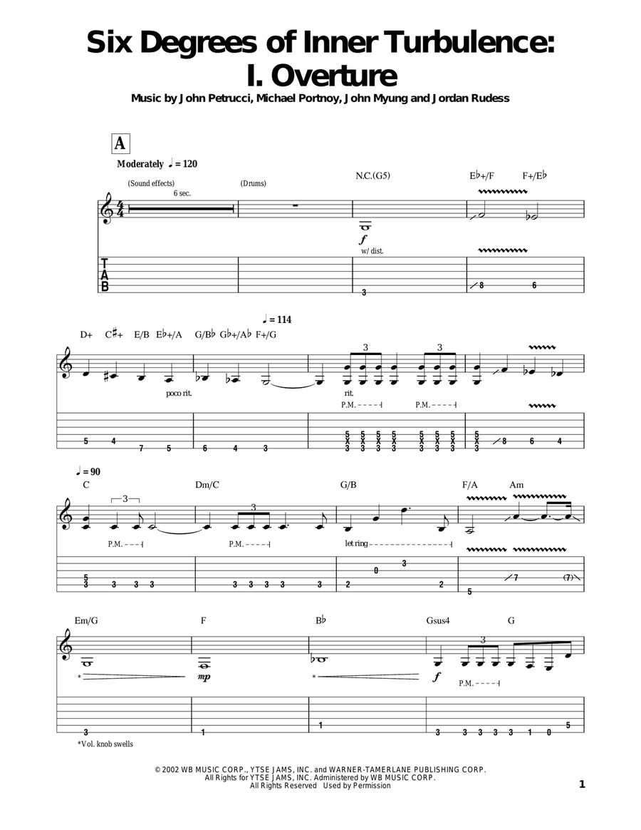 Six Degrees Of Inner Turbulence: I. Overture