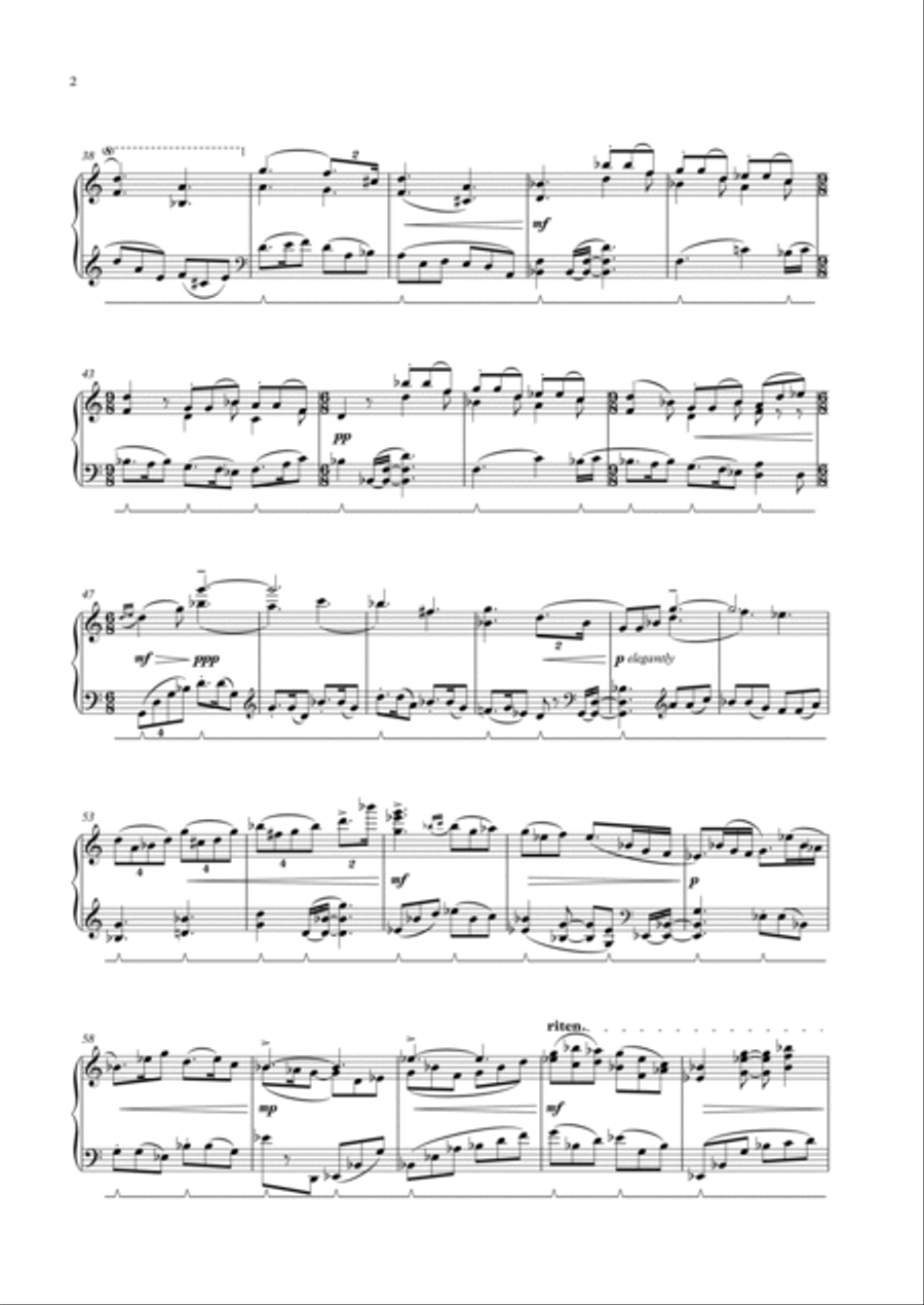 Sneachta um Nollaig (from From the Madhouse, Op. 96, 2020) Piano Solo scores gallery preview page 6