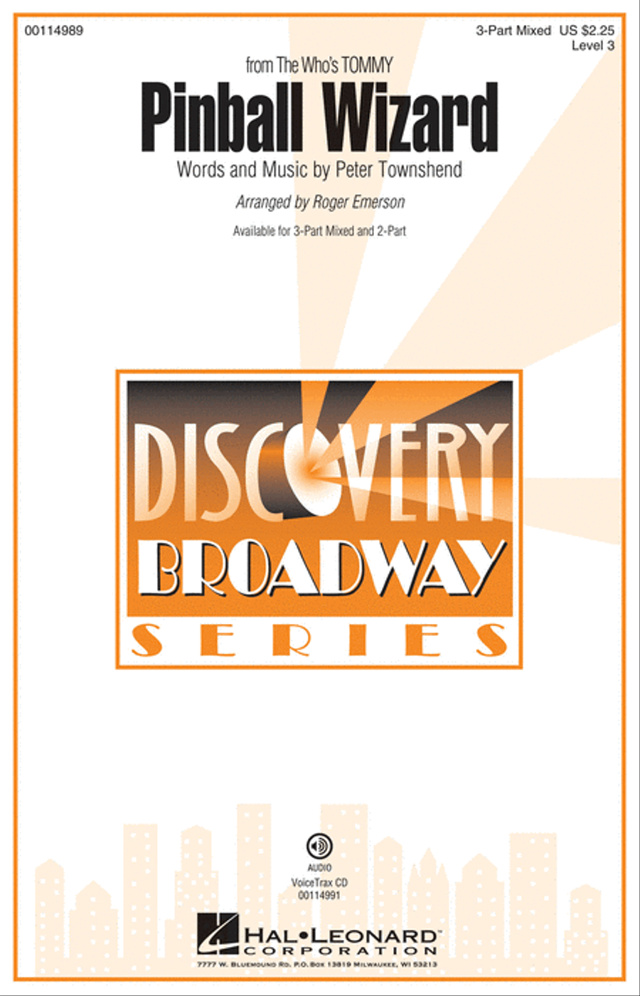 Pinball Wizard Choir scores gallery preview page 1