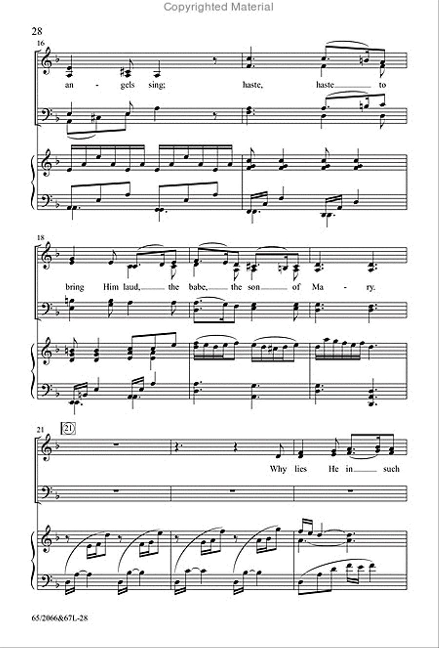 Stars of Glory - SATB with Performance CD 4-Part scores gallery preview page 10
