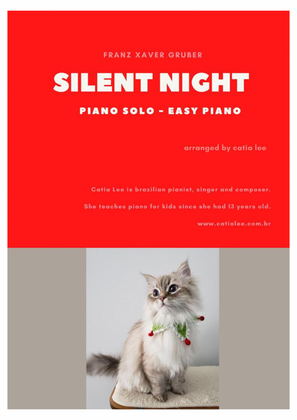 Book cover for Silent Night - Traditional for Piano - Easy Piano