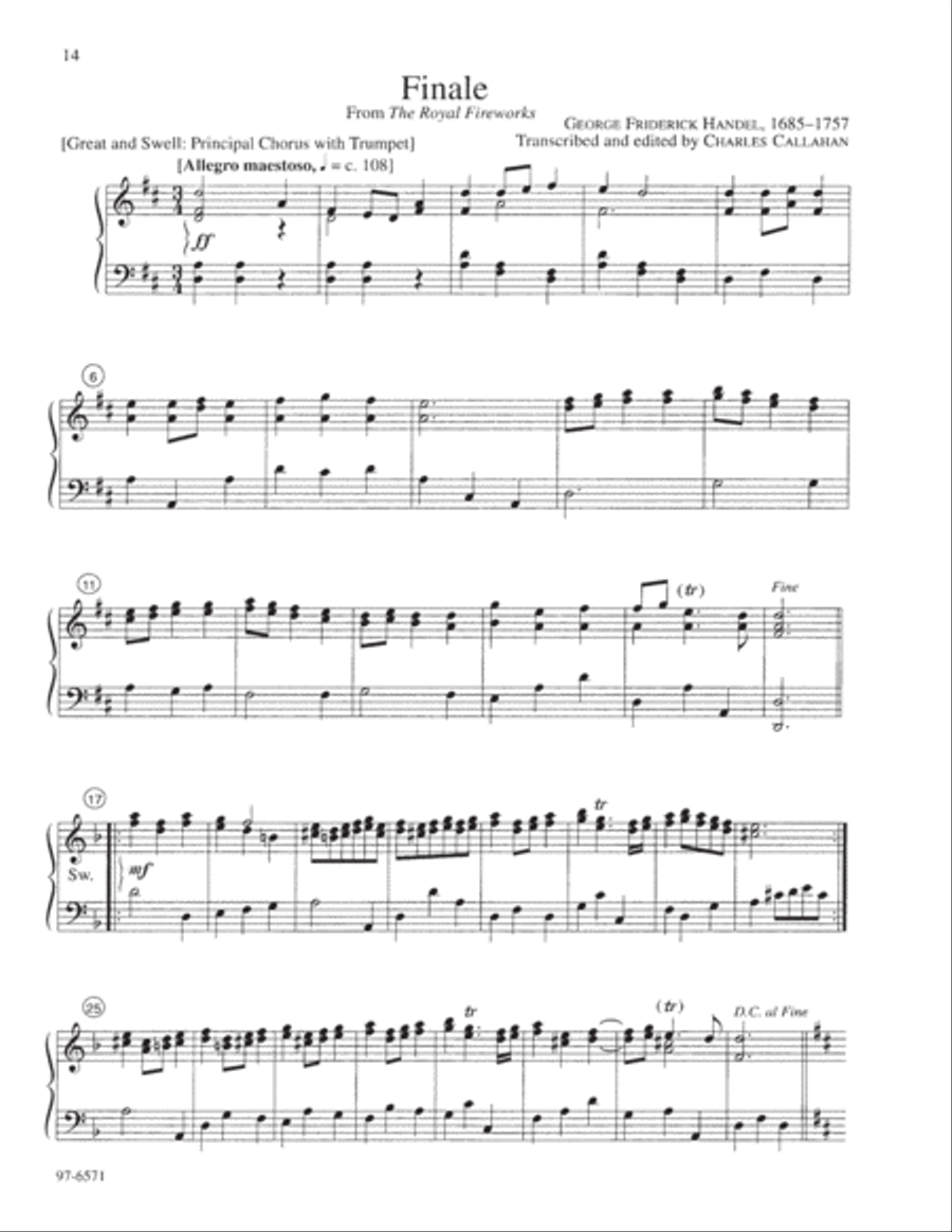 Preludes and Postludes for Manuals, Vol. 2 Organ scores gallery preview page 7