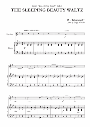The Sleeping Beauty Waltz for Alto Saxophone and Piano