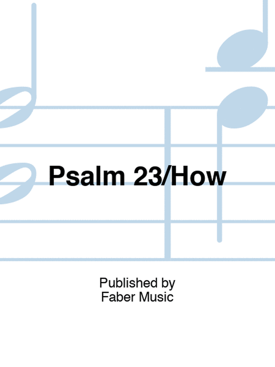 Psalm 23/How