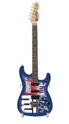 New York Giants 10" Collectible Mini Guitar