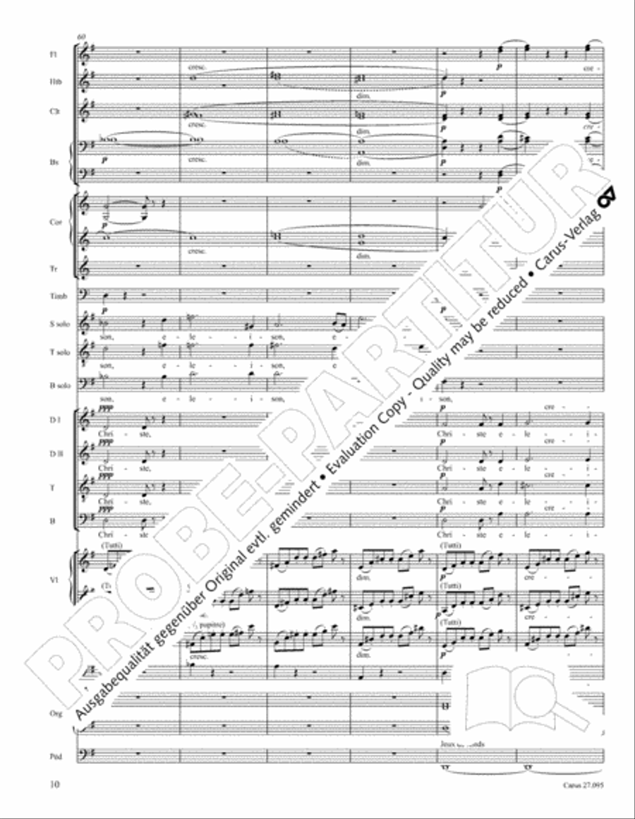 Messe solennelle de sainte Cecile Messe solennelle de sainte Cecile STB scores gallery preview page 23